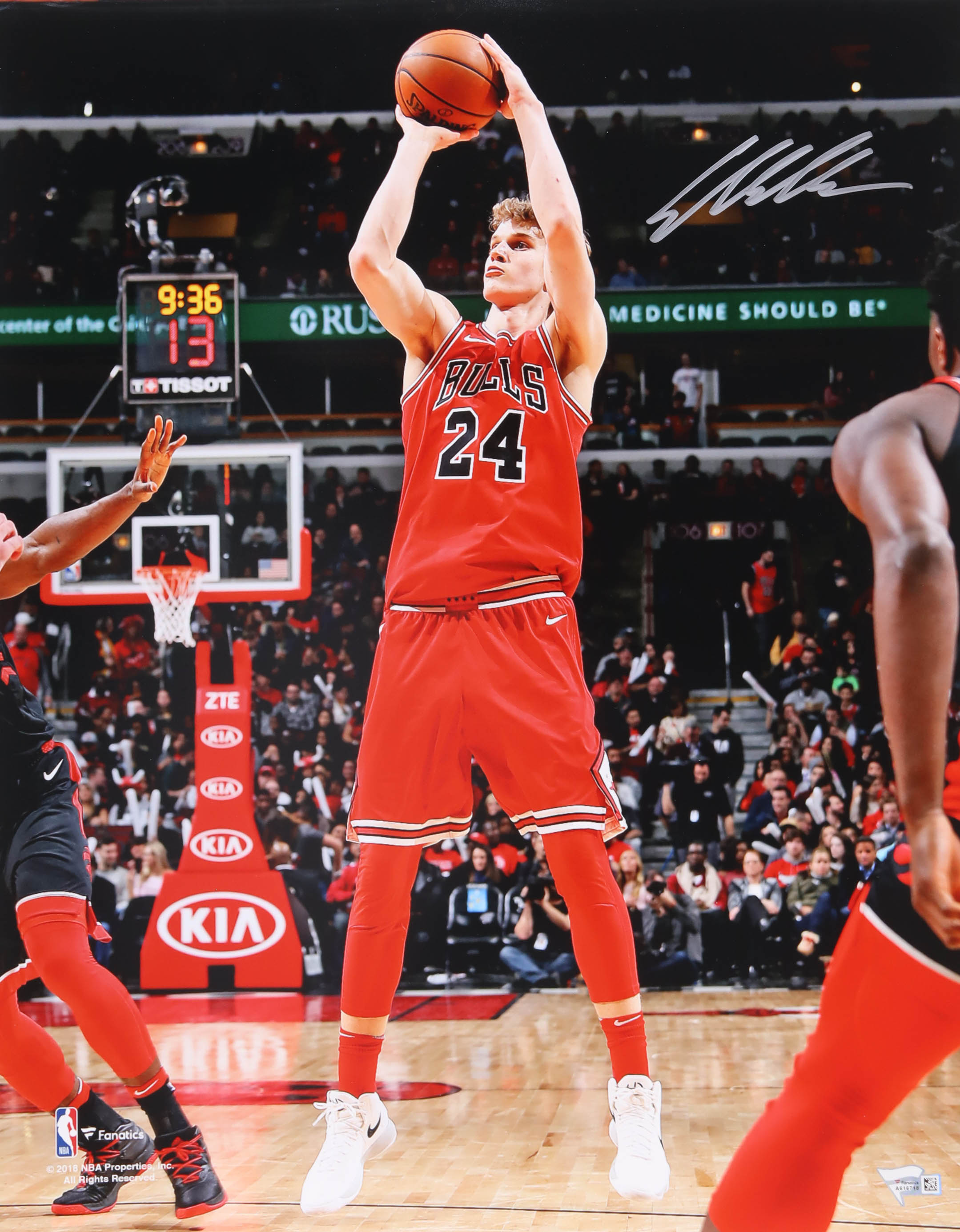 Lauri Markkanen Signed Bulls 16x20 Photo (Fanatics) at PristineAuction.com Lauri Markkanen Signed Bulls 16x20 Photo (Fanatics) at PristineAuction.com