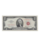 1963 U.S. $2 Legal Tender Note - Red Seal at PristineAuction.com