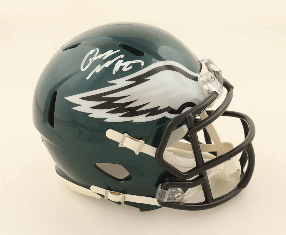 Quinyon Mitchell Signed Eagles Speed Mini Helmet (JSA) at PristineAuction.com Quinyon Mitchell Signed Eagles Speed Mini Helmet (JSA) at PristineAuction.com
