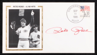 Pete Rose Signed Reds 1985 FDC Envelope (PSA) at PristineAuction.com