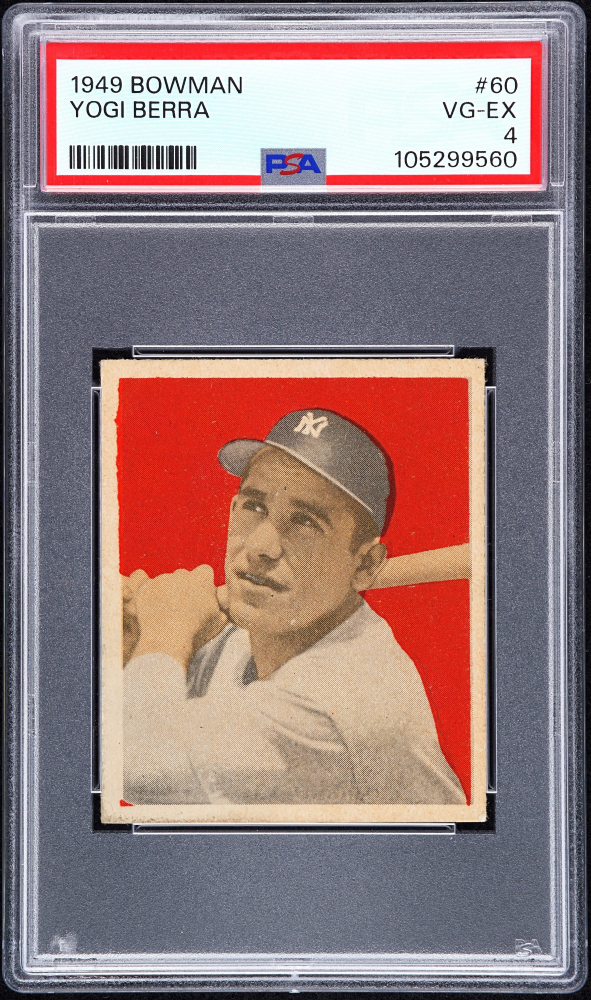 Yogi Berra 1949 Bowman #60 (PSA 4)
