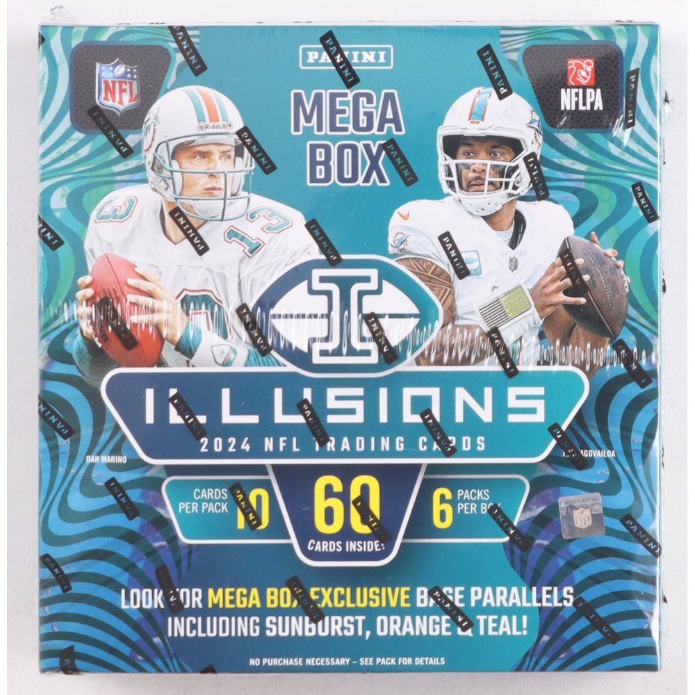 2024 Panini Illusions Football Mega Box with (6) Packs at PristineAuction.com