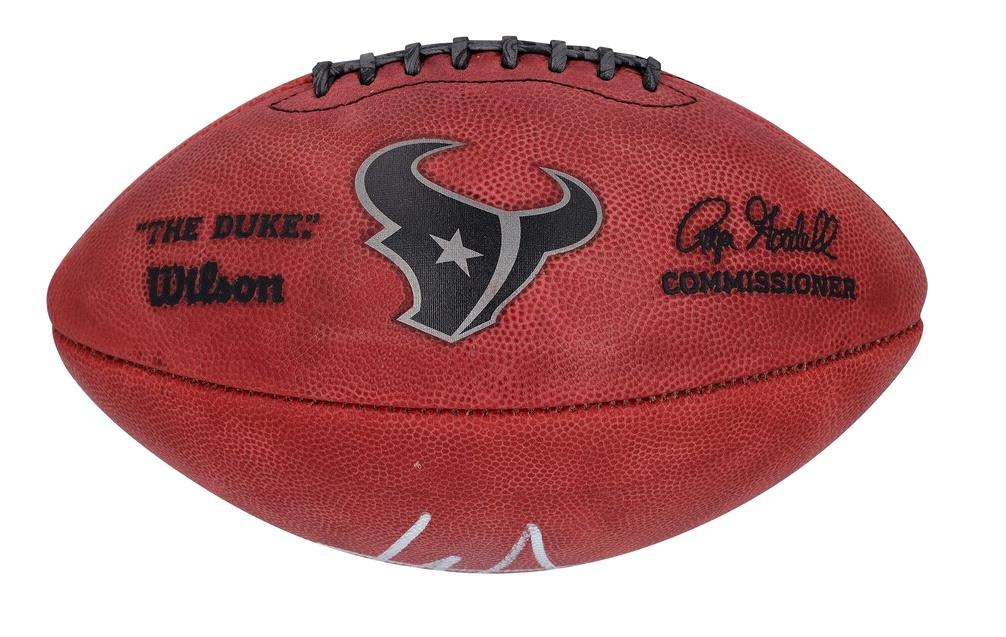 Will Andreson Jr. Signed Texans "The Duke" Official NFL Football (Fanatics) at PristineAuction.com Will Andreson Jr. Signed Texans "The Duke" Official NFL Football (Fanatics) at PristineAuction.com