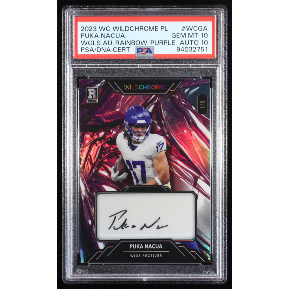 Carte De Collection NFL Wildcard Wild Chrome 1/1 Auto 2023 - San Francisco 49ers, Autographiée, Non Notée