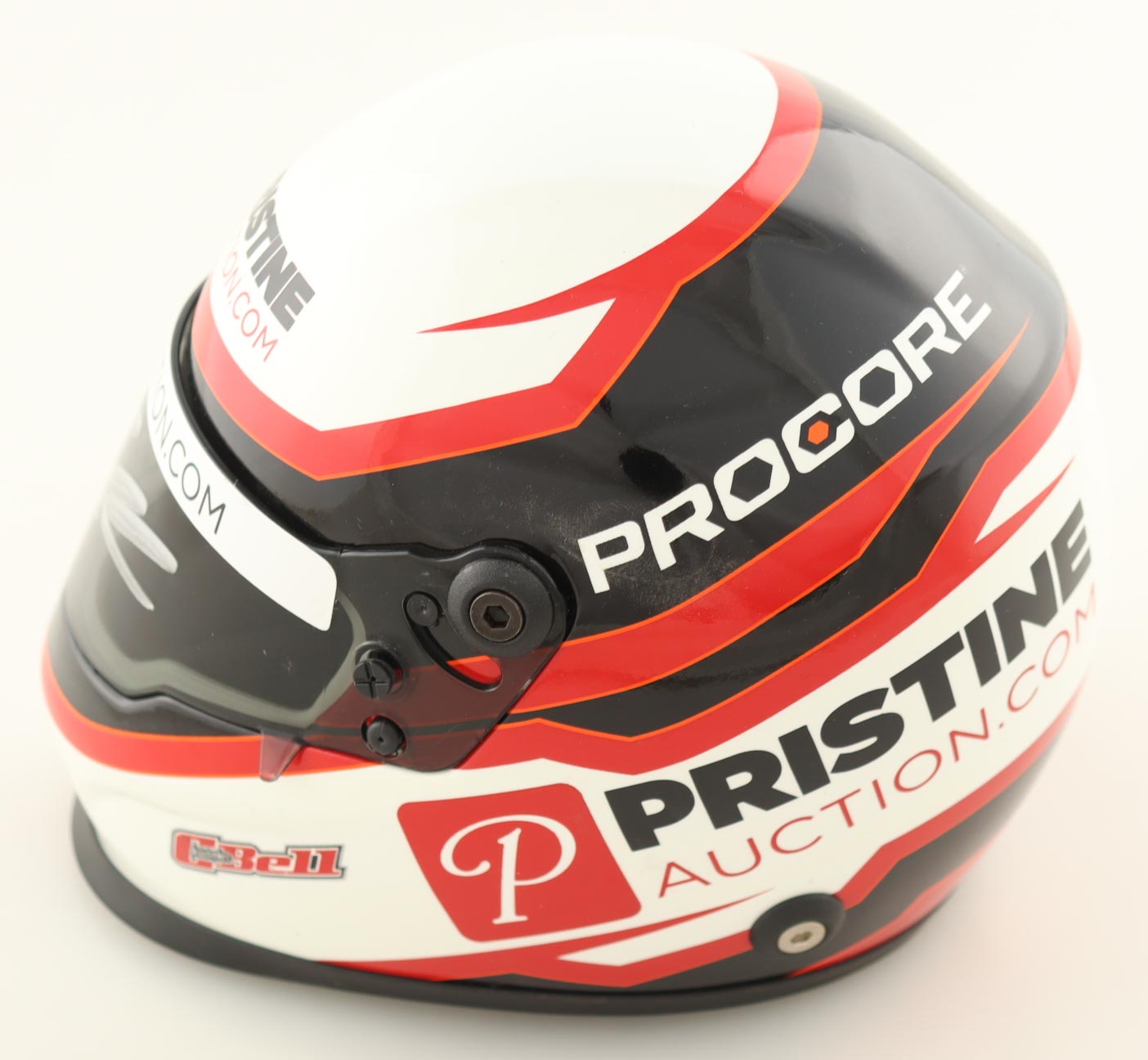 Christopher Bell Signed 2020 NASCAR Cup Rookie Season at Phoenix 1:2 Scale Mini Helmet (PA) at PristineAuction.com Christopher Bell Signed 2020 NASCAR Cup Rookie Season at Phoenix 1:2 Scale Mini Helmet (PA) at PristineAuction.com