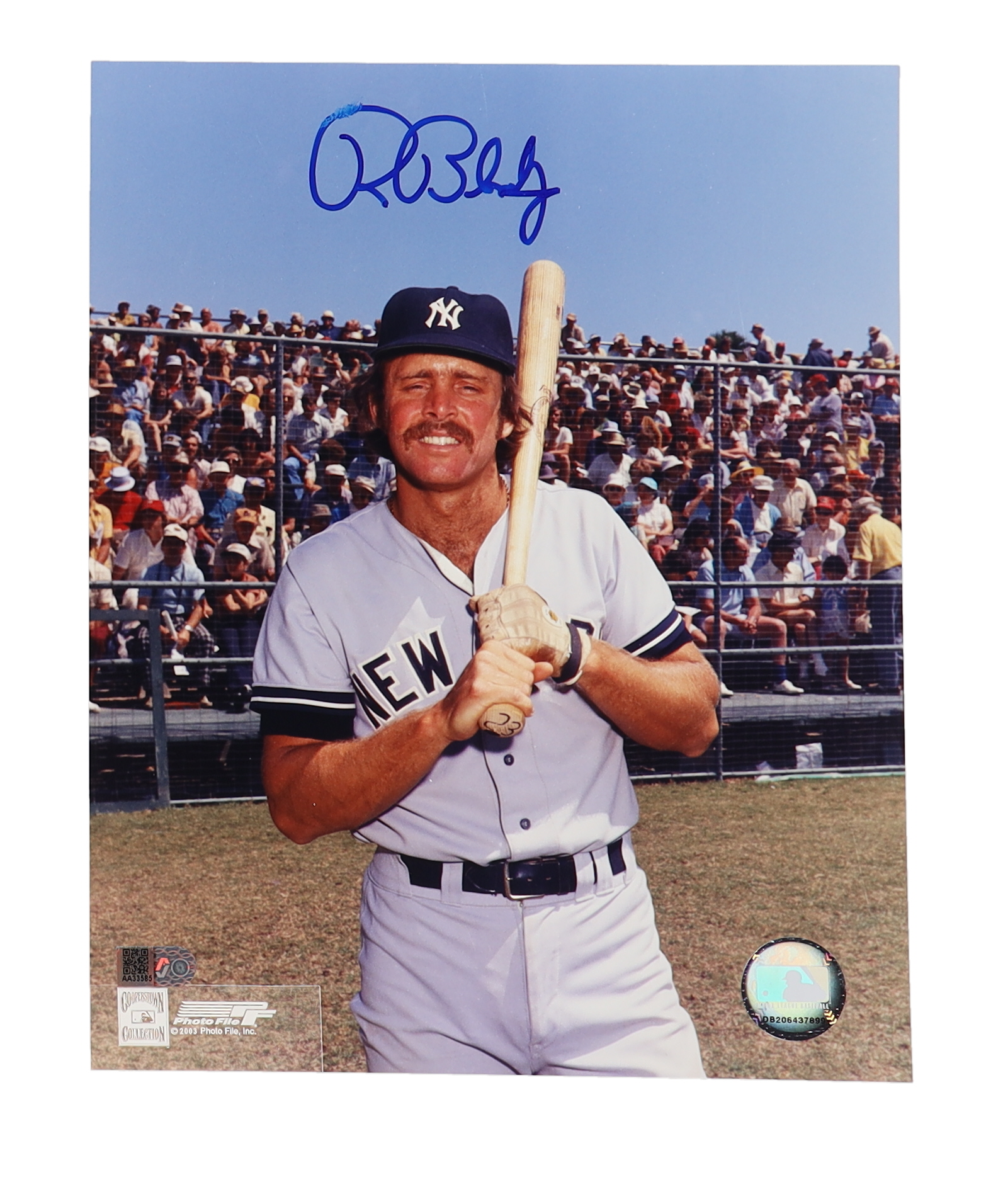 Ron Blomberg Signed Yankees 8x10 Photo (AIV) at PristineAuction.com Ron Blomberg Signed Yankees 8x10 Photo (AIV) at PristineAuction.com