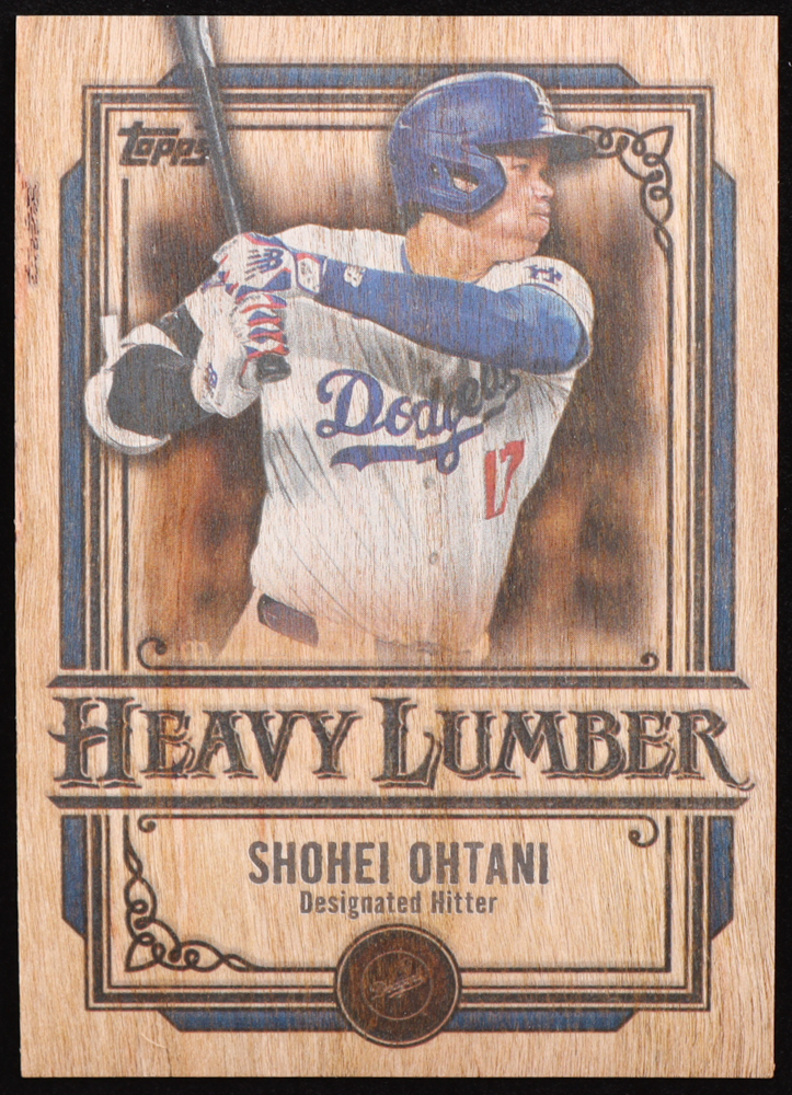 Shohei Ohtani 2025 Topps Heavy Lumber #HL6 at PristineAuction.com Shohei Ohtani 2025 Topps Heavy Lumber #HL6 at PristineAuction.com