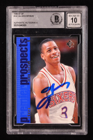Allen Iverson Signed 1996-97 SP #141 RC (BGS | Autograph Grade 10) at PristineAuction.com