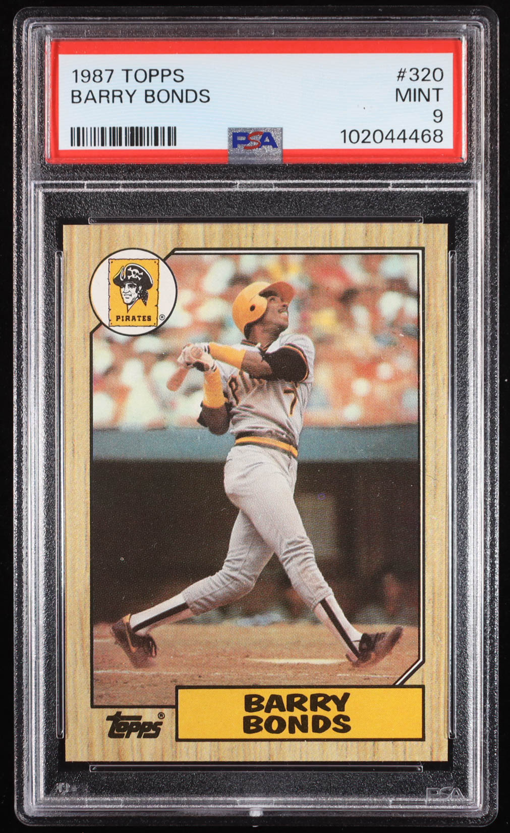 Barry Bonds 1987 Topps #320 RC (PSA 9) at PristineAuction.com Barry Bonds 1987 Topps #320 RC (PSA 9) at PristineAuction.com