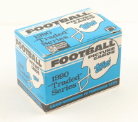 1990 Topps Traded Series Complete Set with Emmitt Smith 1990 Topps Traded #27T RC & Junior Seau 1990 Topps Traded #28T at PristineAuction.com