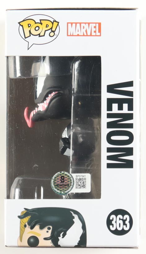 Tom Hardy Signed "Venom" #363 Venom Funko Pop! Bobble-Head Vinyl Figure (Beckett) at PristineAuction.com Tom Hardy Signed "Venom" #363 Venom Funko Pop! Bobble-Head Vinyl Figure (Beckett) at PristineAuction.com