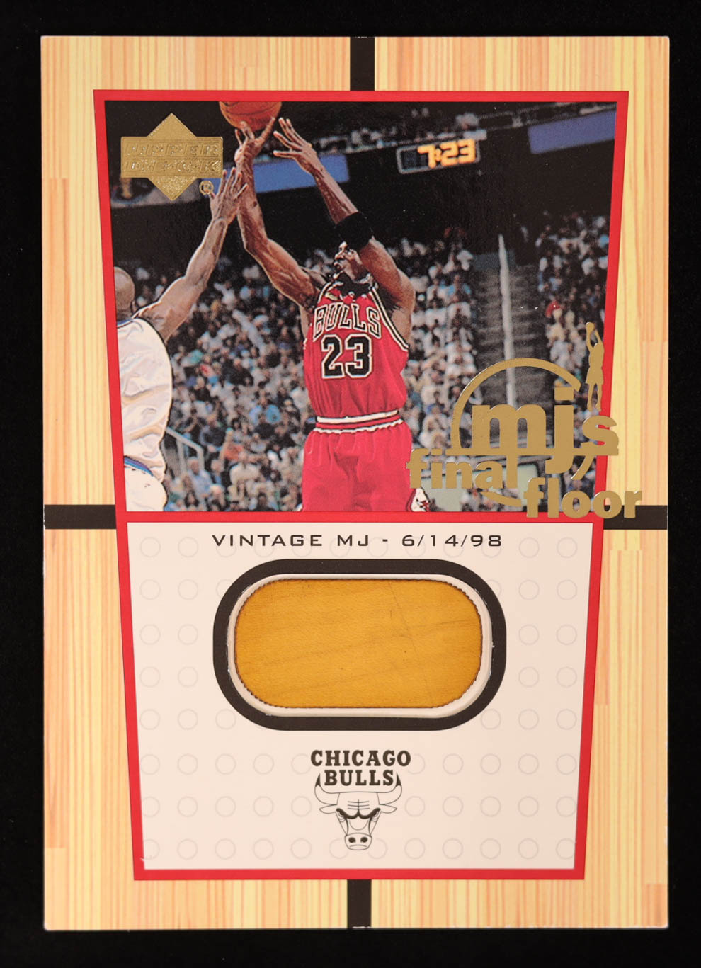 Michael Jordan 2000 Upper Deck Century Legends MJ Final Floor Jumbos #FF6 at PristineAuction.com Michael Jordan 2000 Upper Deck Century Legends MJ Final Floor Jumbos #FF6 at PristineAuction.com