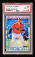 Adley Rutschman 2021 Bowman's Best Blue Refractors #25 #051/150 RC (PSA 10) at PristineAuction.com