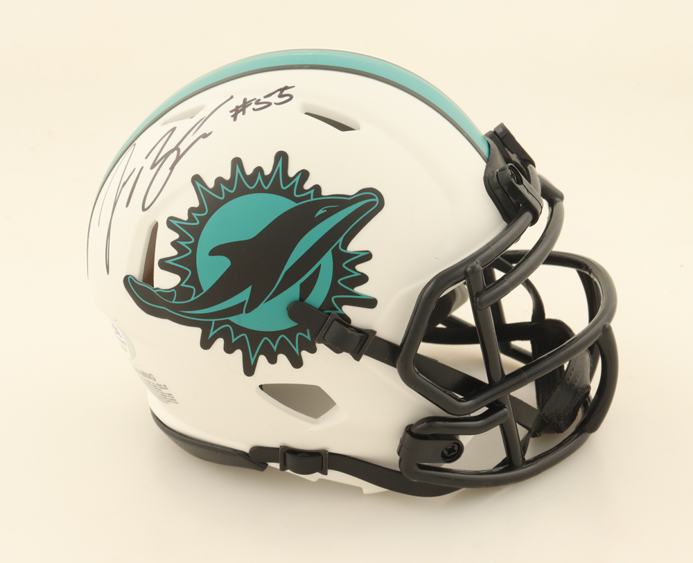 Jerome Baker Signed Dolphins Lunar Eclipse Alternate Speed Mini Helmet (PSA) at PristineAuction.com Jerome Baker Signed Dolphins Lunar Eclipse Alternate Speed Mini Helmet (PSA) at PristineAuction.com