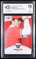 Shohei Ohtani 2018 Leaf Ohtani Baseball #LB01 RC (BCCG 10) at PristineAuction.com