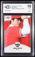 Shohei Ohtani 2018 Leaf Ohtani Baseball #LB01 RC (BCCG 10) at PristineAuction.com
