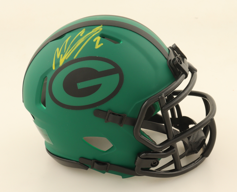 Mason Crosby Signed Packers Rave Alternate Speed Mini Helmet (Schwartz) at PristineAuction.com Mason Crosby Signed Packers Rave Alternate Speed Mini Helmet (Schwartz) at PristineAuction.com