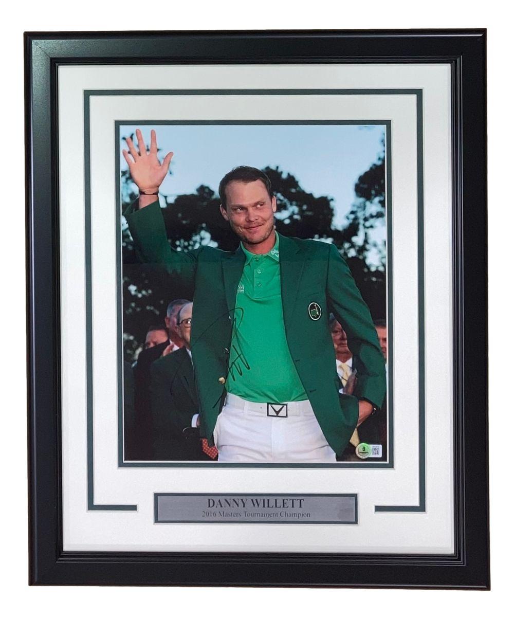 Danny Willett Signed Custom Framed Photo (Beckett) at PristineAuction.com Danny Willett Signed Custom Framed Photo (Beckett) at PristineAuction.com