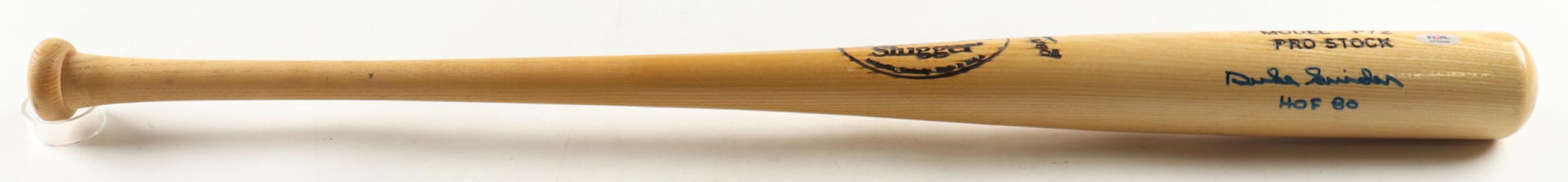Duke Snider Signed Louisville Slugger Baseball Bat Inscribed "HOF 80" (PSA) at PristineAuction.com Duke Snider Signed Louisville Slugger Baseball Bat Inscribed "HOF 80" (PSA) at PristineAuction.com