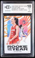 Caitlin Clark 2024 Panini Instant WNBA Caitlin Clark Rookie of the Year #CCROYA RC (BCCG 10) at PristineAuction.com