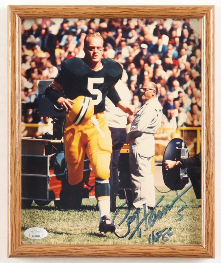 Paul Hornung Signed Packers Custom Framed Photo Inscribed "HOF 86" (JSA) at PristineAuction.com Paul Hornung Signed Packers Custom Framed Photo Inscribed "HOF 86" (JSA) at PristineAuction.com