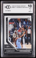 Victor Wembanyama 2023-24 Panini Instant #488 RC (BCCG 10) at PristineAuction.com