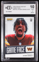 Jayden Daniels 2024 Panini Instant Game Face #GF34 RC (BCCG 10) at PristineAuction.com