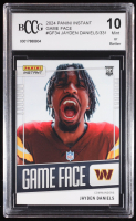 Jayden Daniels 2024 Panini Instant Game Face #GF34 RC (BCCG 10) at PristineAuction.com