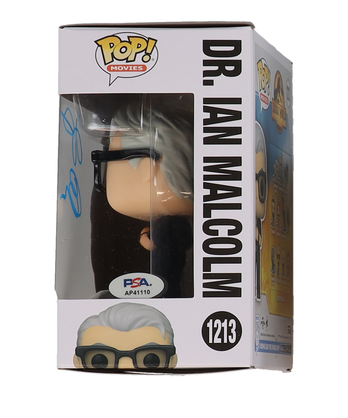 Jeff Goldblum Signed "Jurassic World Dominion" #1213 Dr. Ian Malcom Funko Pop! Vinyl Figure (PSA) at PristineAuction.com Jeff Goldblum Signed "Jurassic World Dominion" #1213 Dr. Ian Malcom Funko Pop! Vinyl Figure (PSA) at PristineAuction.com