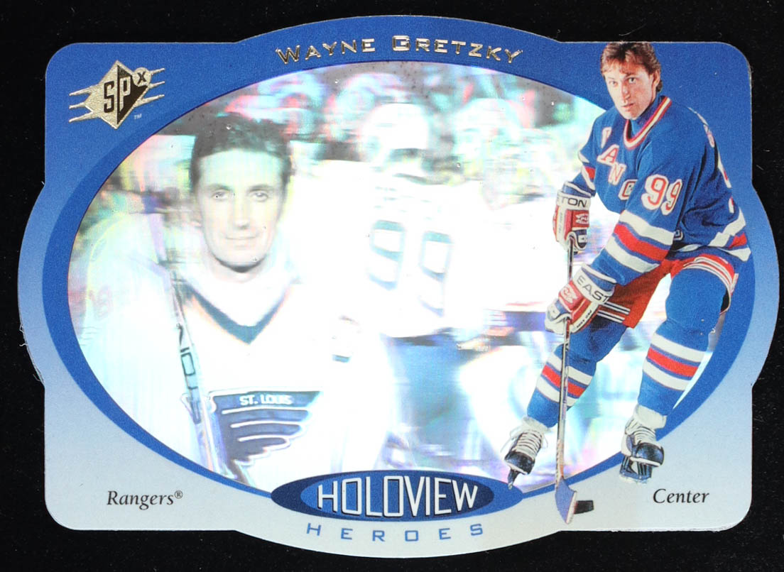 Wayne Gretzky 1996-97 SPx Holoview Heroes #HH7 at PristineAuction.com Wayne Gretzky 1996-97 SPx Holoview Heroes #HH7 at PristineAuction.com