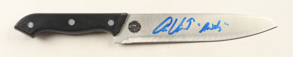 Alex Vincent Signed Knife Inscribed "Andy" (Legends) at PristineAuction.com Alex Vincent Signed Knife Inscribed "Andy" (Legends) at PristineAuction.com