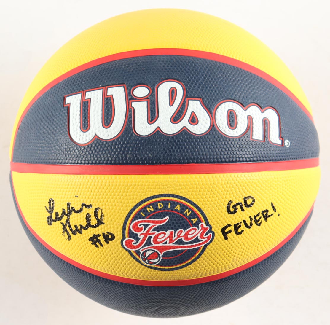 Lexie Hull Signed WNBA Fever Logo Basketball Inscribed "Go Fever" (JSA) at PristineAuction.com Lexie Hull Signed WNBA Fever Logo Basketball Inscribed "Go Fever" (JSA) at PristineAuction.com