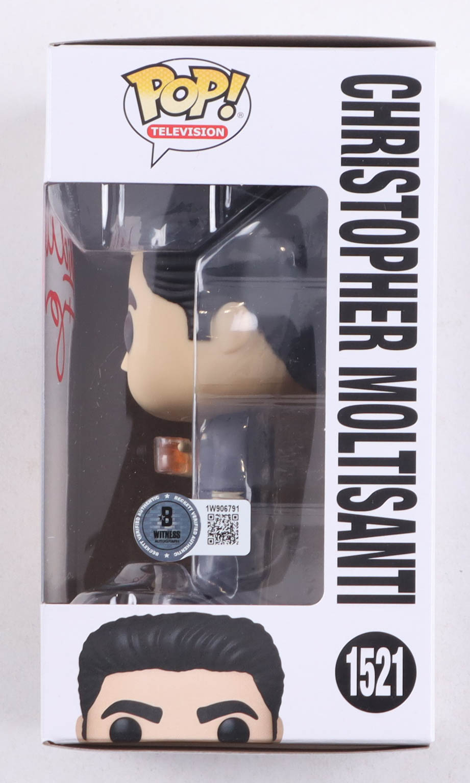 Michael Imperioli Signed "The Sopranos" #1294 Christopher Moltisanti Funko Pop! Vinyl Figure (Beckett) at PristineAuction.com Michael Imperioli Signed "The Sopranos" #1294 Christopher Moltisanti Funko Pop! Vinyl Figure (Beckett) at PristineAuction.com