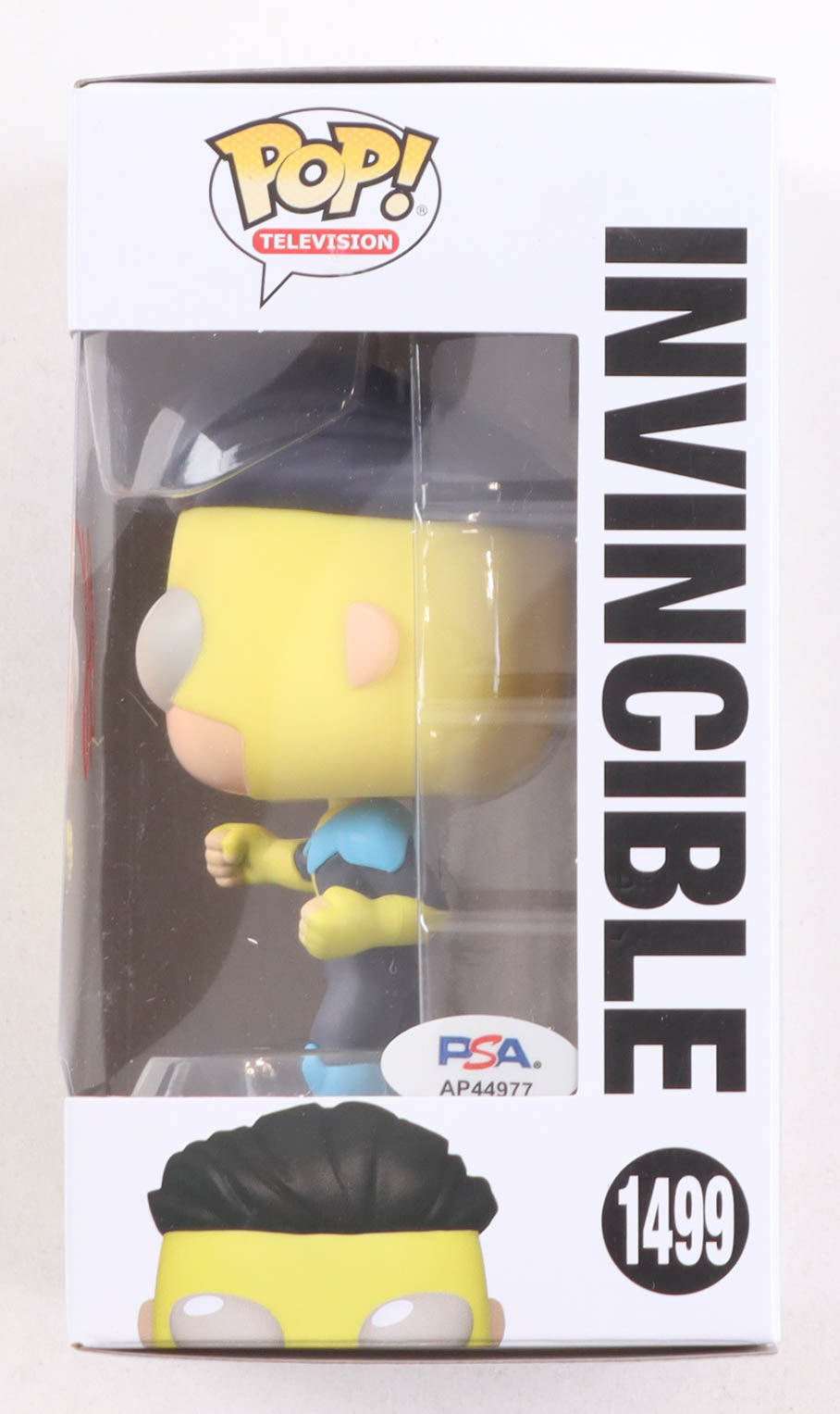 Steven Yeun Signed "Invincible" #1499 Invincible Pop! Vinyl Figure (PSA) at PristineAuction.com Steven Yeun Signed "Invincible" #1499 Invincible Pop! Vinyl Figure (PSA) at PristineAuction.com