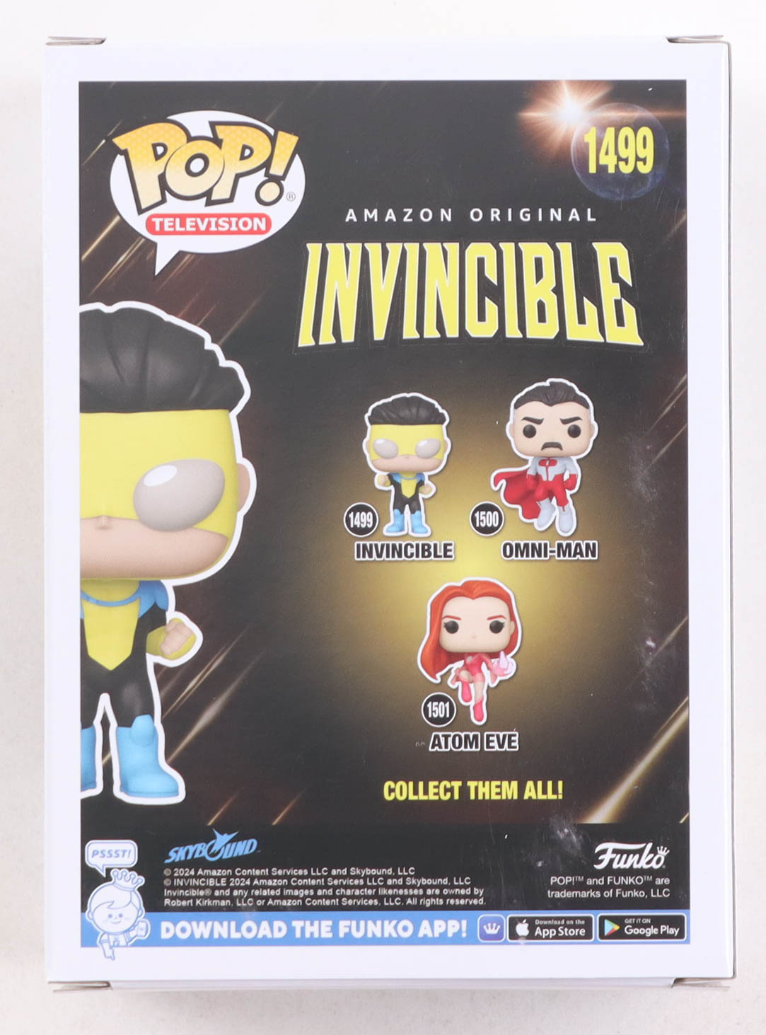 Steven Yeun Signed "Invincible" #1499 Invincible Pop! Vinyl Figure (PSA) at PristineAuction.com Steven Yeun Signed "Invincible" #1499 Invincible Pop! Vinyl Figure (PSA) at PristineAuction.com