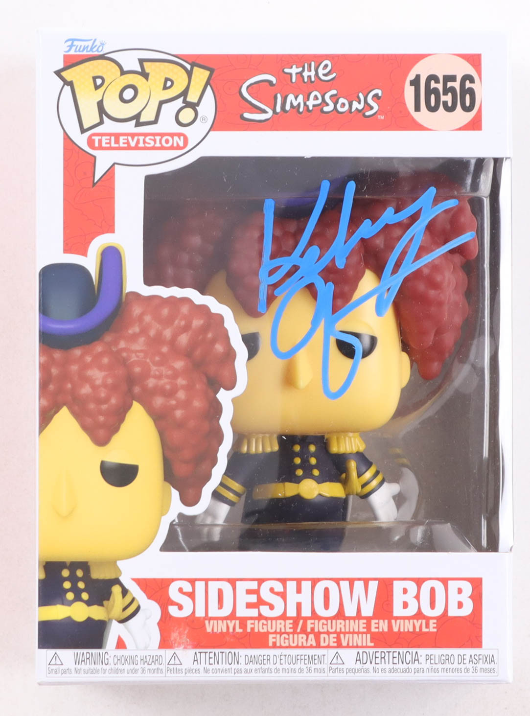 Kelsey Grammer Signed "The Simpsons" #1656 Sideshow Bob Funko Pop! Vinyl Figure (SWAU) at PristineAuction.com Kelsey Grammer Signed "The Simpsons" #1656 Sideshow Bob Funko Pop! Vinyl Figure (SWAU) at PristineAuction.com