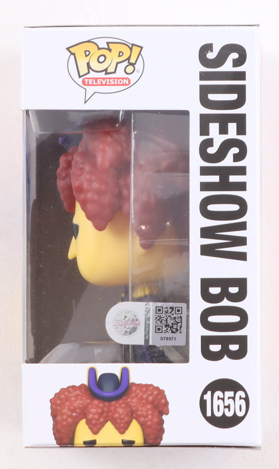 Kelsey Grammer Signed "The Simpsons" #1656 Sideshow Bob Funko Pop! Vinyl Figure (SWAU) at PristineAuction.com Kelsey Grammer Signed "The Simpsons" #1656 Sideshow Bob Funko Pop! Vinyl Figure (SWAU) at PristineAuction.com