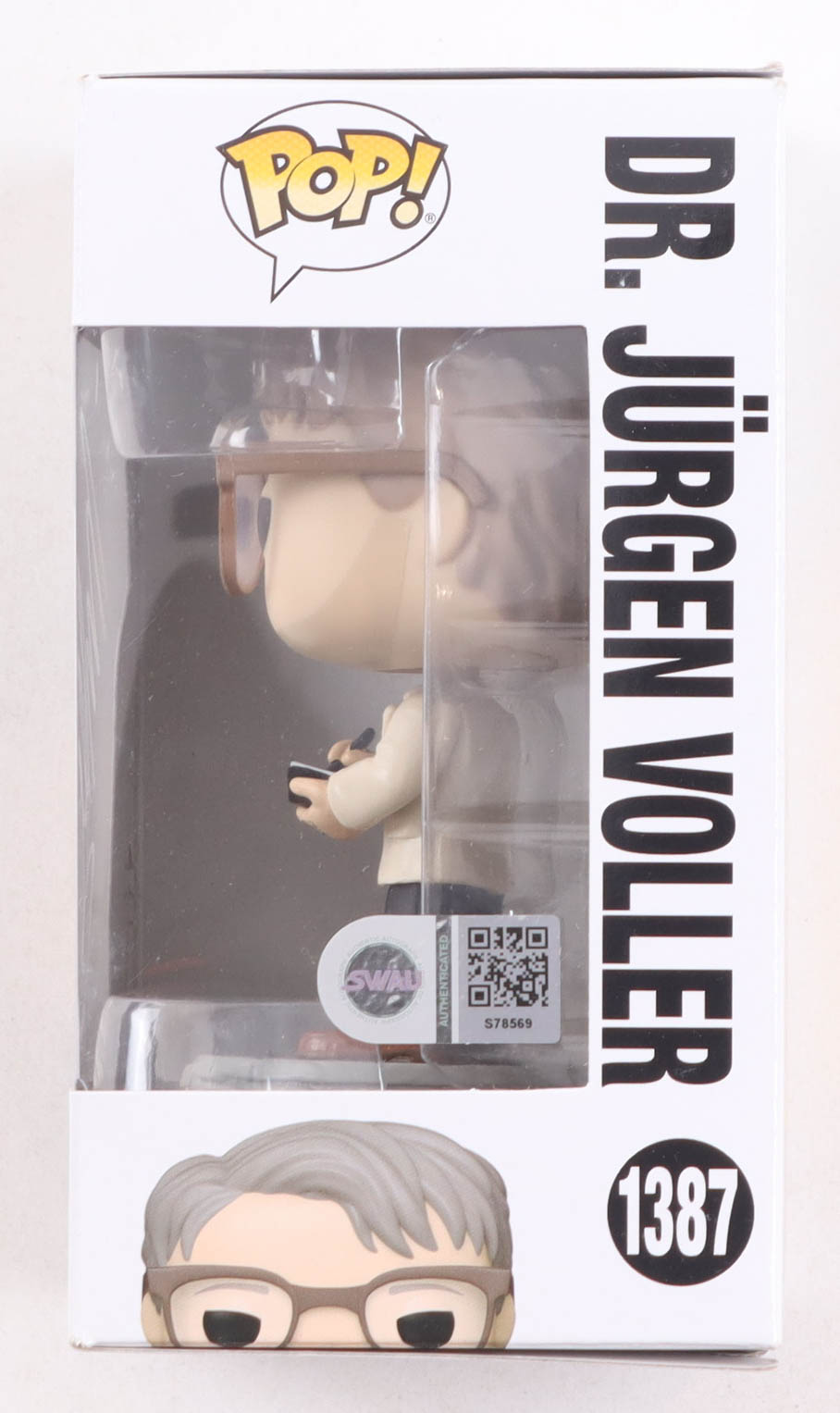 Mads Mikkelsen Signed "Indiana Jones" #1387 Dr. Jürgen Voller Bobble-Head Funko Pop! Vinyl Figure (SWAU) at PristineAuction.com Mads Mikkelsen Signed "Indiana Jones" #1387 Dr. Jürgen Voller Bobble-Head Funko Pop! Vinyl Figure (SWAU) at PristineAuction.com