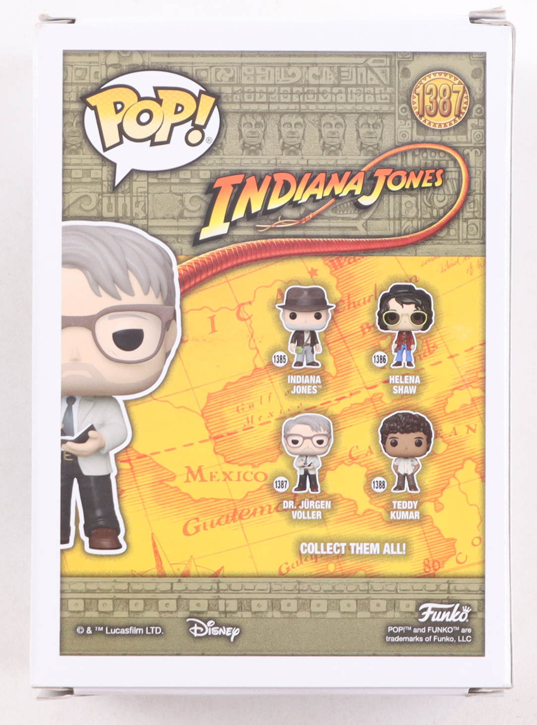Mads Mikkelsen Signed "Indiana Jones" #1387 Dr. Jürgen Voller Bobble-Head Funko Pop! Vinyl Figure (SWAU) at PristineAuction.com Mads Mikkelsen Signed "Indiana Jones" #1387 Dr. Jürgen Voller Bobble-Head Funko Pop! Vinyl Figure (SWAU) at PristineAuction.com