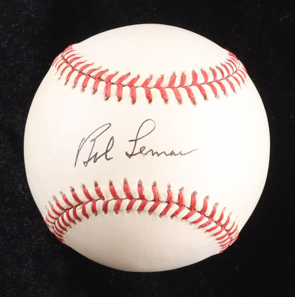 Bob Lemon Signed OAL Baseball (JSA) at PristineAuction.com Bob Lemon Signed OAL Baseball (JSA) at PristineAuction.com