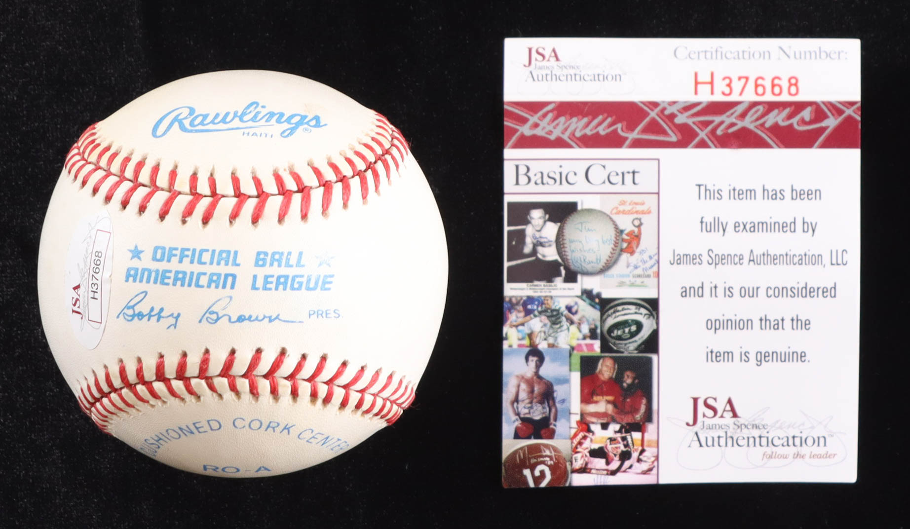 Bob Lemon Signed OAL Baseball (JSA) at PristineAuction.com Bob Lemon Signed OAL Baseball (JSA) at PristineAuction.com