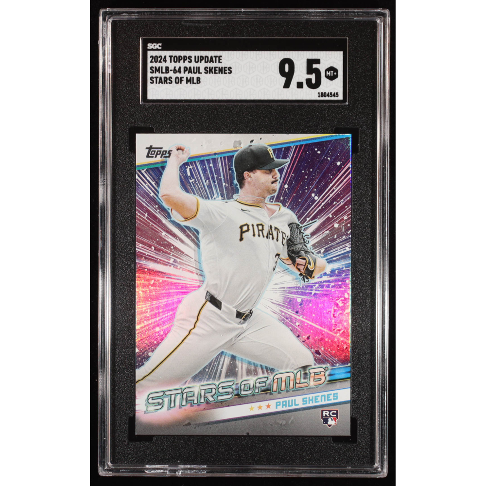 Paul Skenes 2024 Topps Stars of MLB #SMLB64 RC (SGC 9.5) at PristineAuction.com