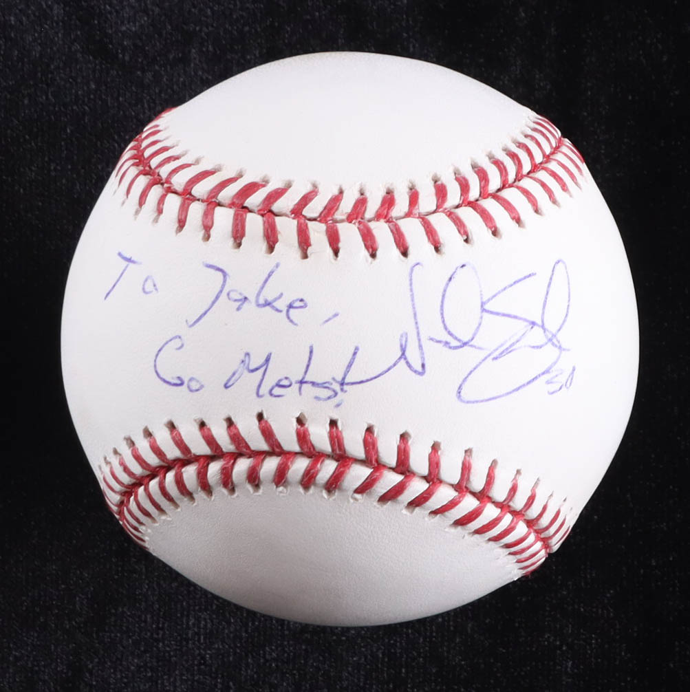 Noah Syndergaard Signed OML Baseball Inscribed "Go Mets!" (JSA) at PristineAuction.com Noah Syndergaard Signed OML Baseball Inscribed "Go Mets!" (JSA) at PristineAuction.com