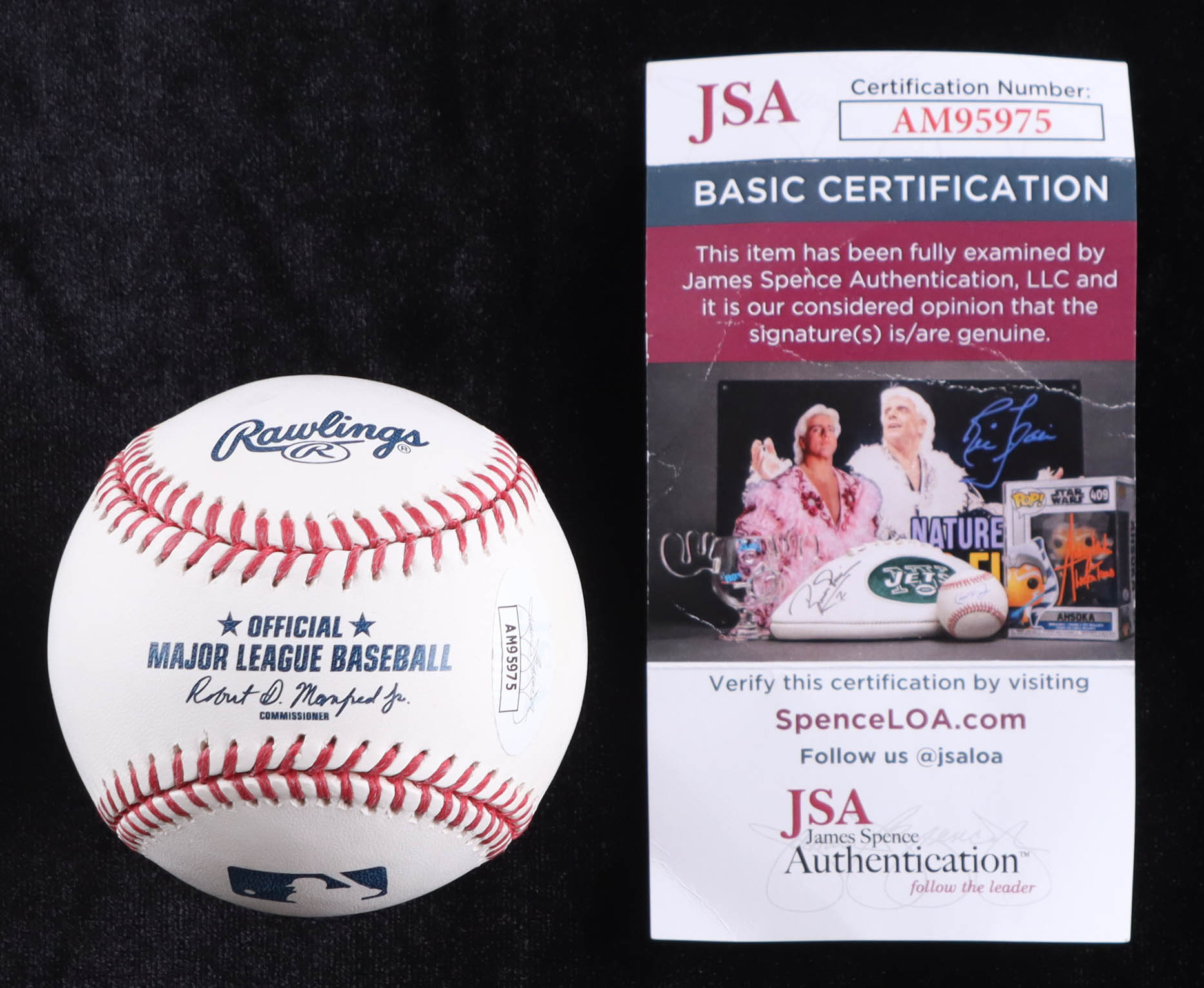 Noah Syndergaard Signed OML Baseball Inscribed "Go Mets!" (JSA) at PristineAuction.com Noah Syndergaard Signed OML Baseball Inscribed "Go Mets!" (JSA) at PristineAuction.com