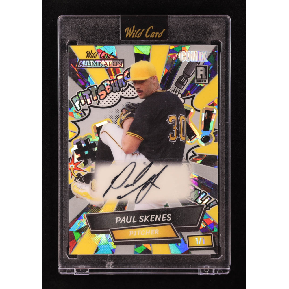 Paul Skenes 2022-23 Wild Card Allumination Comix #ACSNPS3A #1/1 RC at PristineAuction.com