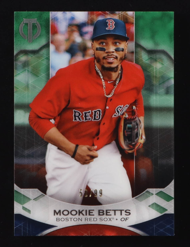 Mookie Betts 2019 Topps Tribute Green #50 #53/99