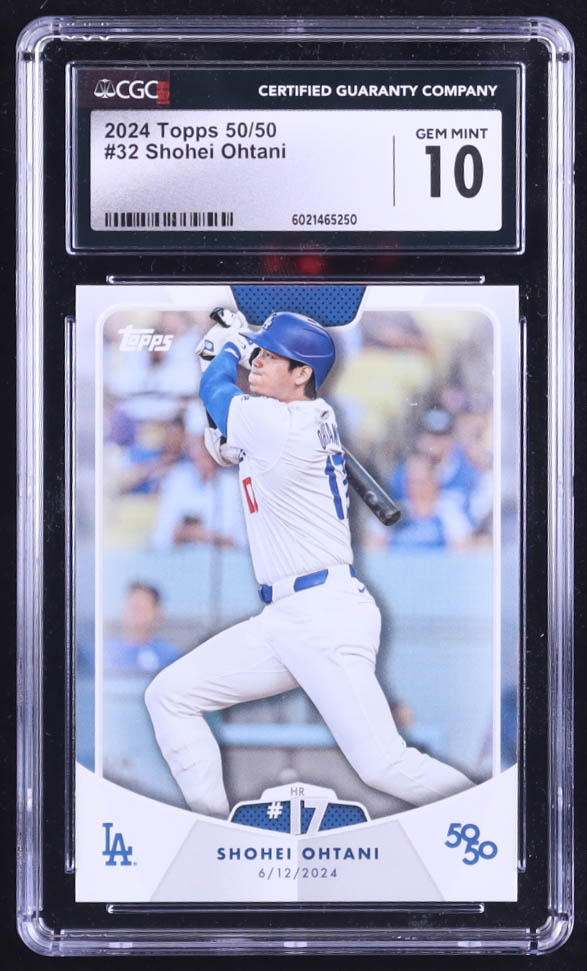 Shohei Ohtani 2024 Topps 50/50 Ohtani #32 (CGC 10) at PristineAuction.com Shohei Ohtani 2024 Topps 50/50 Ohtani #32 (CGC 10) at PristineAuction.com