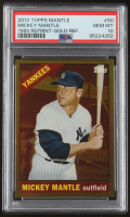 Mickey Mantle 2012 Topps Factory Set Mantle Chrome Gold Refractors #50 66T (PSA 10) at PristineAuction.com