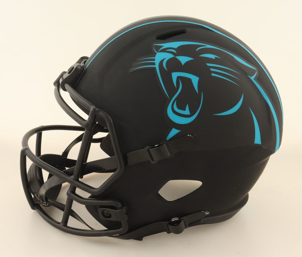 Brian Burns Signed Panthers Full-Size Eclipse Alternate Speed Helmet (Beckett) at PristineAuction.com Brian Burns Signed Panthers Full-Size Eclipse Alternate Speed Helmet (Beckett) at PristineAuction.com
