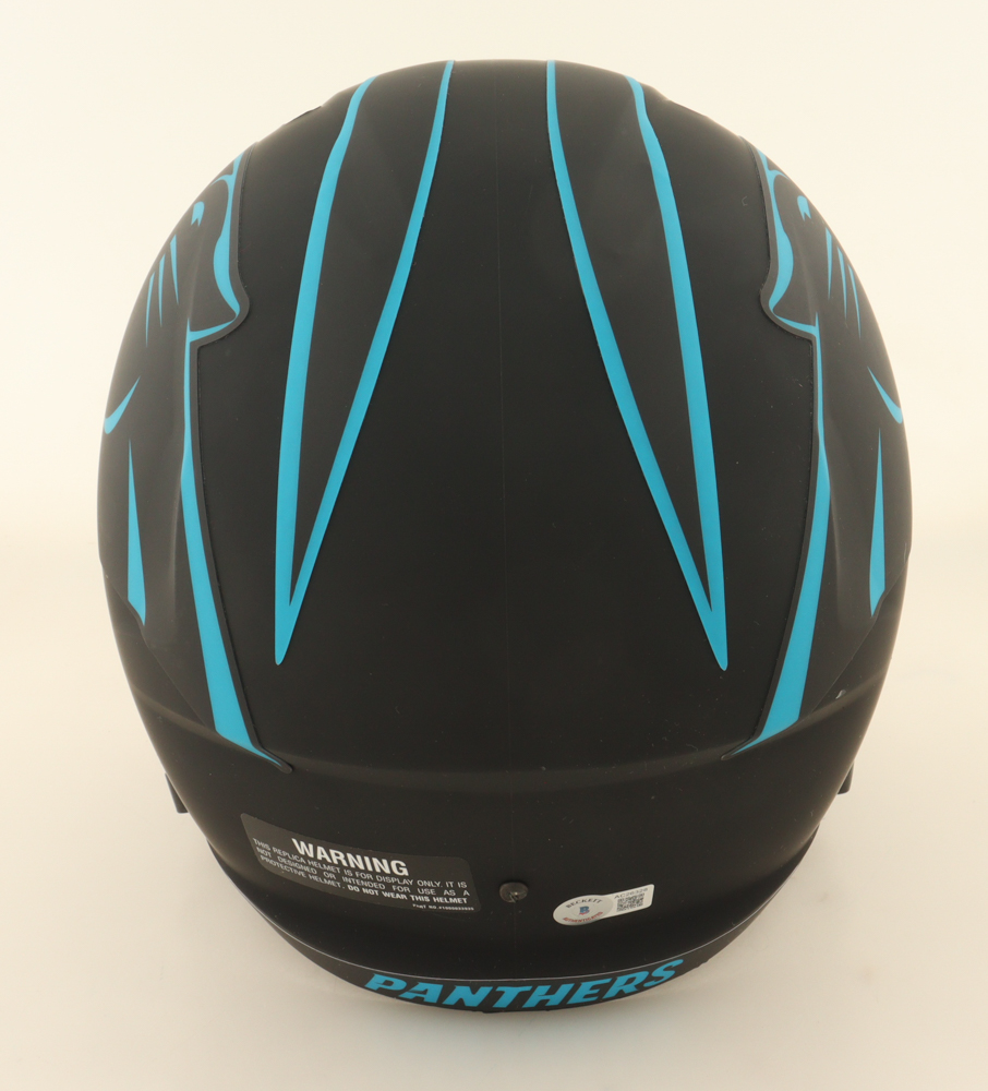 Brian Burns Signed Panthers Full-Size Eclipse Alternate Speed Helmet (Beckett) at PristineAuction.com Brian Burns Signed Panthers Full-Size Eclipse Alternate Speed Helmet (Beckett) at PristineAuction.com